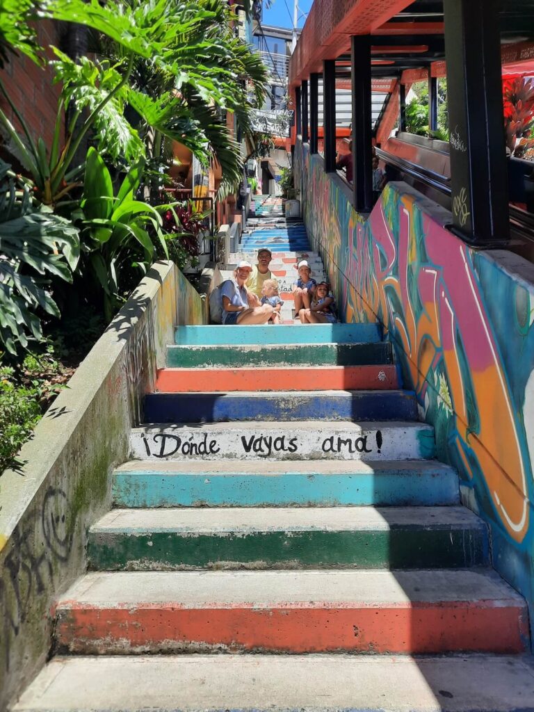 Escalators Comuna 13 Medellin