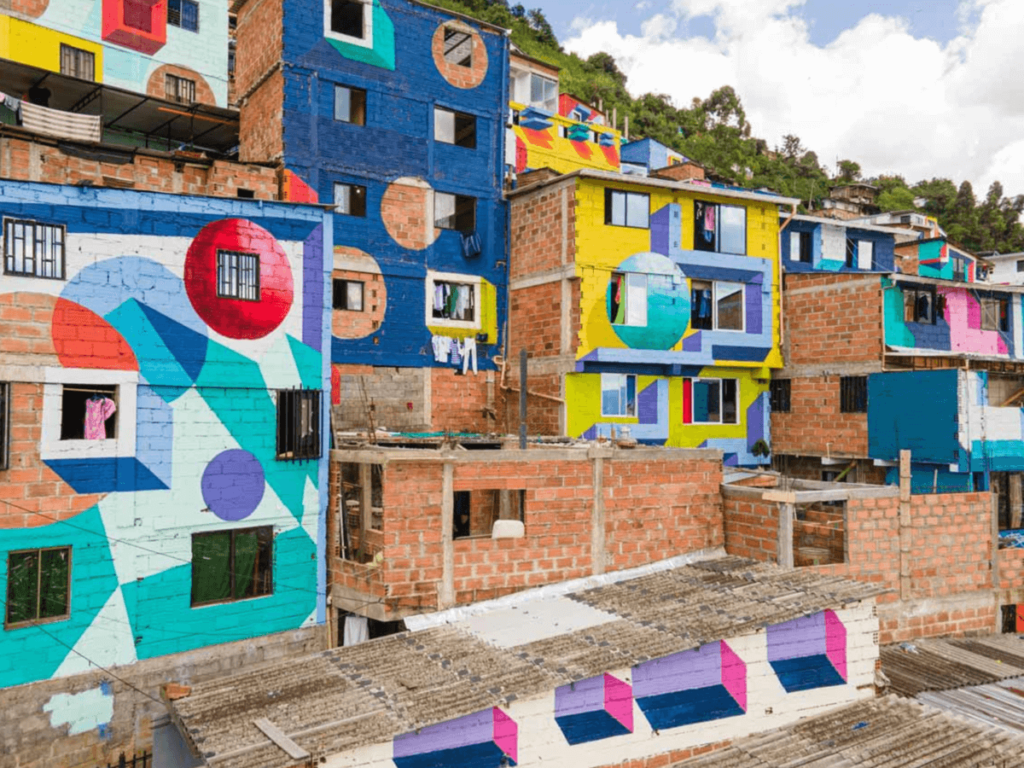 Street Art Manrique, Constelaciones, visite guidée comuna 13 en français
